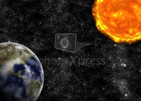 Земля в космосе