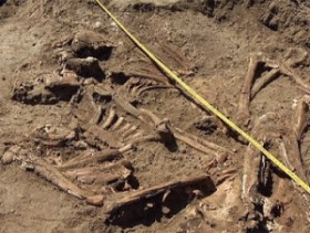 Древний курган. Древнее захоронение