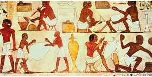 Гончарная мастерская в Древнем Египте на планете Земля