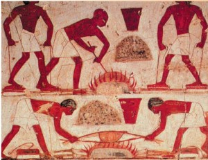 Подготовка руды в Египте