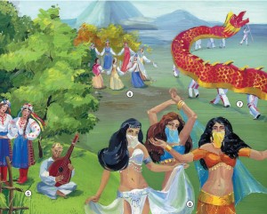 Арабский танец на планете Земля